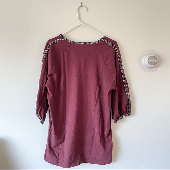 Vintage Maroon Top - Picture 2 of 6